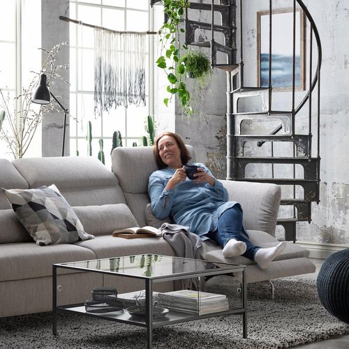 FAMMARP Ecksofa 5-sitzig m elek Ruhesessel