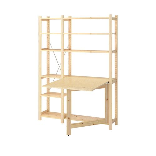 IVAR 2 Element/Aufbewahrung m Klapptisch