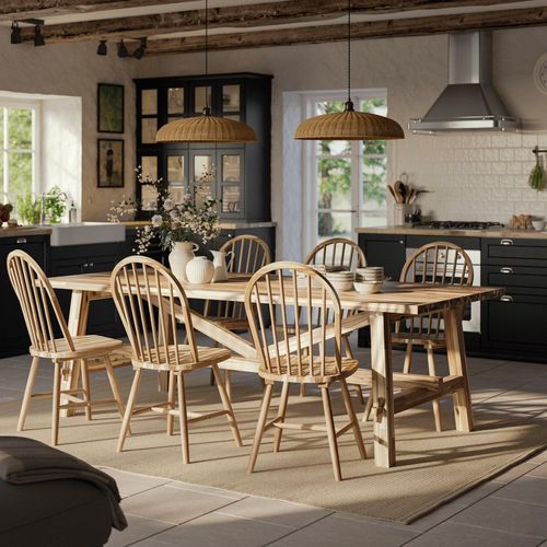SKOGSTA / SKOGSTA Tisch und 6 Stühle