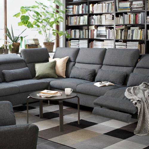 FAMMARP Ecksofa 6-sitzig m elek Ruhesessel