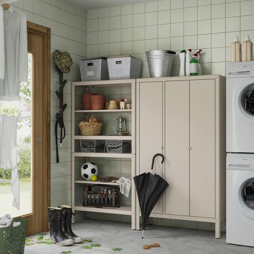 KOLBJÖRN Regal mit Schrank