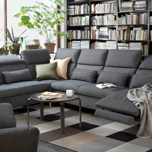 FAMMARP Ecksofa 6-sitzig m elek Ruhesessel