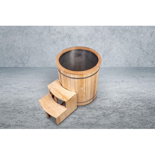 Eisbad / Tauchbecken / Eisbadewanne Falun 90x90cm