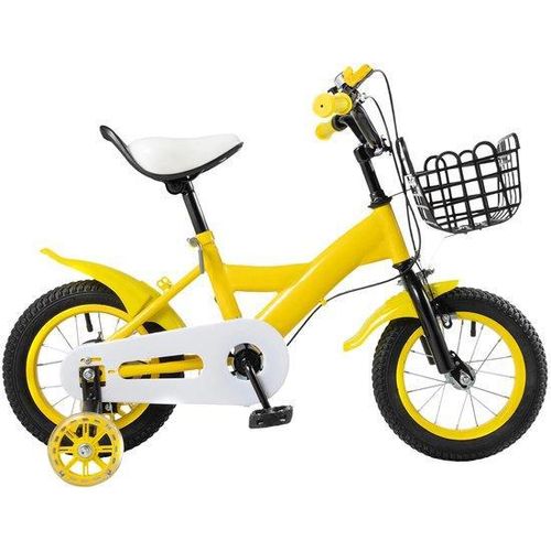 Kinderfahrrad - 12 Zoll - mit Seitenwagen - blau - Jungenrad - Geeignet ab 2 Jahren