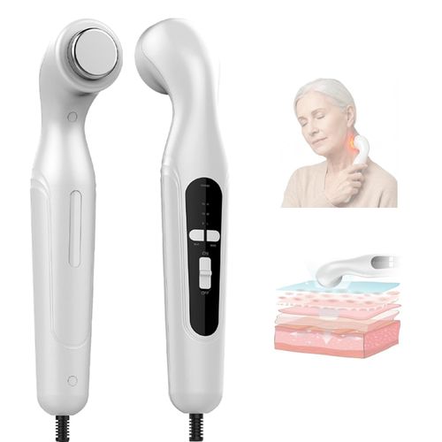 Tragbares Ultraschallgerät für Zuhause, Ultraschall Handgerät Schallwellengerät für Schmerztherapie und Arthrose, Ultraschall Massagegerät