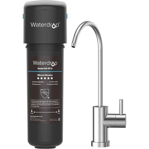 Untergrund-Wasserfilter mit Hoher Kapazität für sauberes Trinkwasser - Reduziert Blei, Chlor & unangenehmen Geschmack