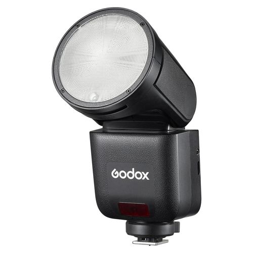 Godox V1mid C Kamerablitz mit TTL- und High-Speed-Sync-Funktion, Li-Ionen-Akku, tragbarer Blitz, passend für Canon-DSLR-Kameras, EU-Stecker