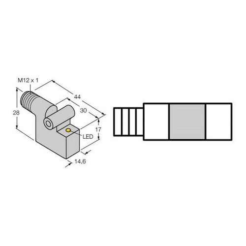 Turck Magnetfeldsensor DC,pnp,no BIM-IKT-AP6X-H1141 (46210)