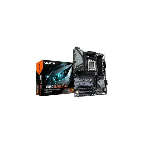 GIGABYTE Mainboard "B650 EAGLE AX", schwarz, B:30,5cm H:3,5cm T:24,4cm, Mainboards