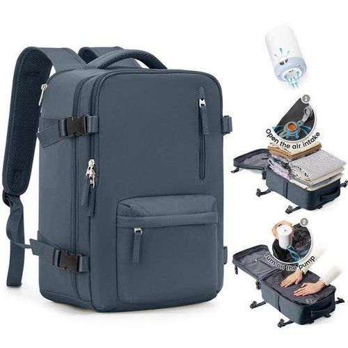 Vakuumreisekoffer mit Pumpe, Wasserdicht, Reisegepäck, Damen