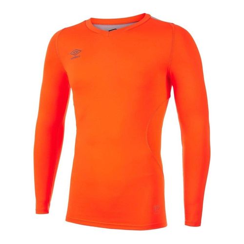 Umbro Heren Elite V Neck Base Layer Top (Schokkend Oranje)