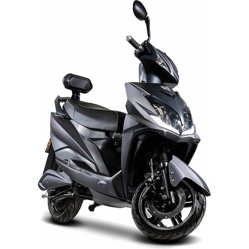 Elektroroller FALCON, 3400 Watt, Blei-Gel-Akku, Elektro-Roller, E-Roller mit Straßenzulassung, 45 km/h, 70 km Reichweite, Produktvideo, Schwarz
