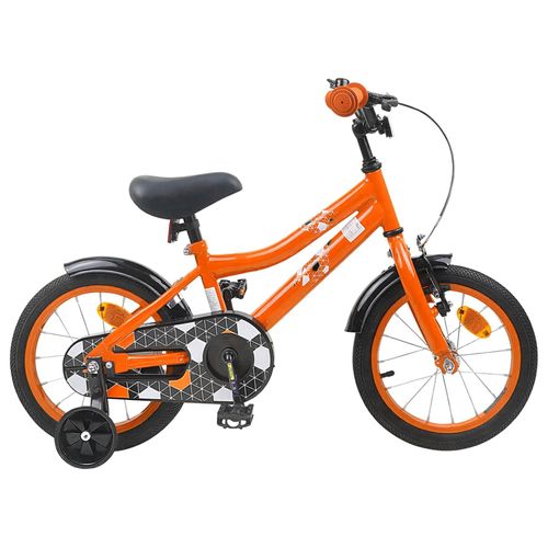 Möbel Kinderfahrrad 16 Zoll für 4-6 Jahre alt OrangeJugend- & Kinderfahrräder - Jugend- & Kinderfahrräder c6468