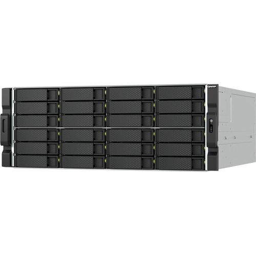 QNAP TS-H2477XU-RP - NAS-Server - 24 Schächte - Rack - einbaufähig - SATA 6Gb/s - RAID 0, 1, 5, 6, 10, 50, 60, JBOD - RAM 32 GB - Gigabit Ethernet / 2.5 Gigabit Ethernet / 10 Gigabit Ethernet - iSCSI Support - 4U