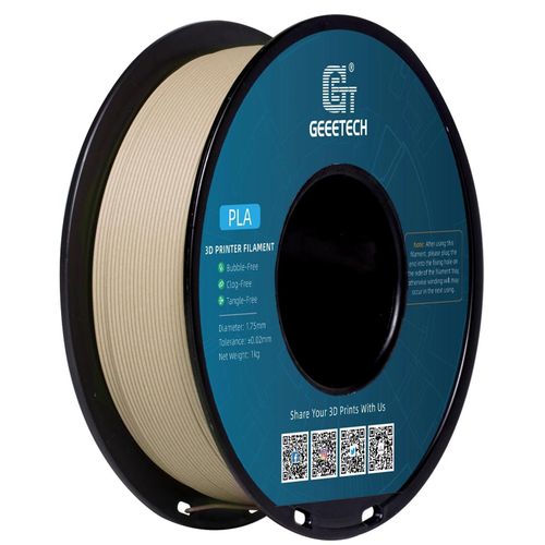 FDM 3D-Druckerfilament - PLA Holz - 1,75 mm - 343 m Spule - Vakuumverpackt - Pappelholz