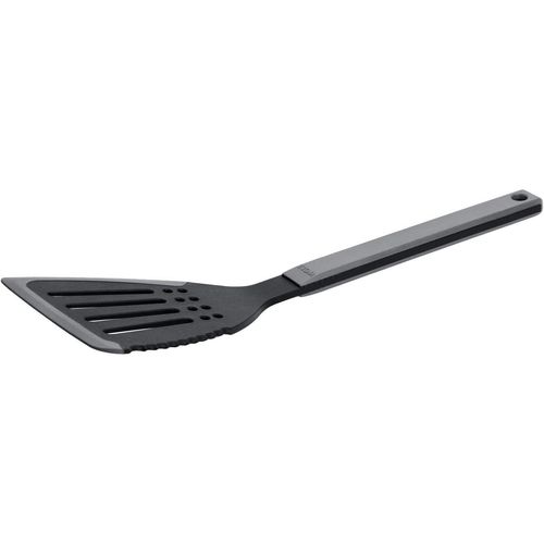 Pfannenwender WOLL "Cook it", grau, B:11cm H:4,5cm, Kunststoff, Silikon, Küchenpaletten, Pfannenwender, aus hochwertigem Kunststoff und Silikon