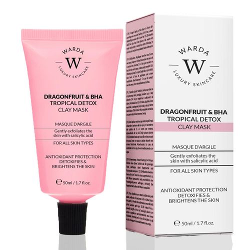 Drachenfrucht & Bha Tropische Detox-Tonmaske