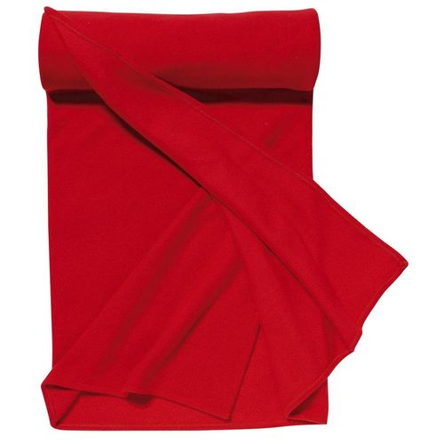 SOLS Plaid Pill Resistant Fleece Deken (Rood)
