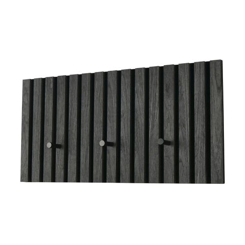 Wandgarderobe Caluma - grau - Holzwerkstoff,Filz - 60 cm - 30 cm - cm 7,5 - Sconto