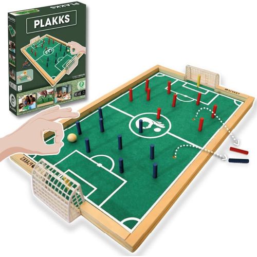 Finger-Fußballspiel mit Ausscheidungsprinzip, 24 Spielerfiguren, 4 Torhüter