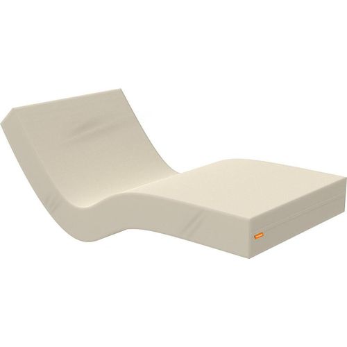 Geriatrische flexible Matratze 80x190 cm - Abnehmbar, wasserabweisender medizinischer Bezug
