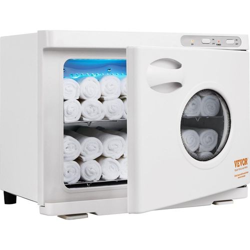 Heißer Handtuchwärmer 23L Handtuchwärmeschrank mit zwei Edelstahlregalen