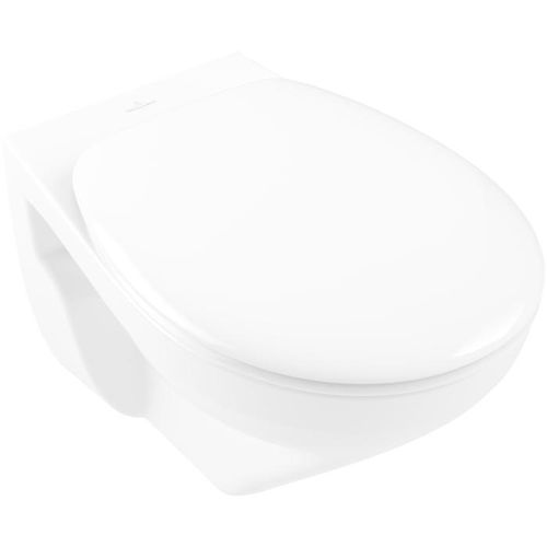 Villeroy und Boch O.novo Wand-WC-Combi-Pack 7682HR01 36x54cm, mit WC-Sitz, Direct Flush, weiß