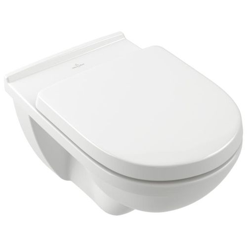 Villeroy und Boch O.novo Wand-Tiefspül-WC 566010R1 36 x 56 cm, Abgang waagerecht, weiß C-plus