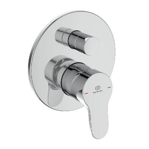 Ideal Standard Cerabase - Unterputzarmatur für 2 Verbraucher, mit Körper, Chrom A7393AA