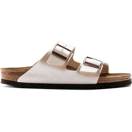 Birkenstock Arizona Bs in Perlmuttweiß | Regular Fit – 5.5 UK - 39 EU - 8/8.5 US / Pearl White