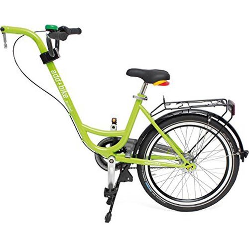 Trailer add + bike by Roland grün, 3-Gang Nabenschaltung mit Freilauf
