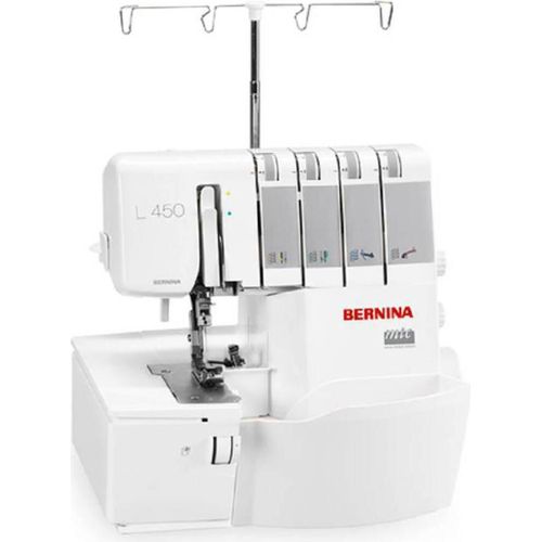 Bernina Overlock Nähmaschine L 450, 4/3/2-Faden, 16 Stiche, 1200 Stiche/Min., LED