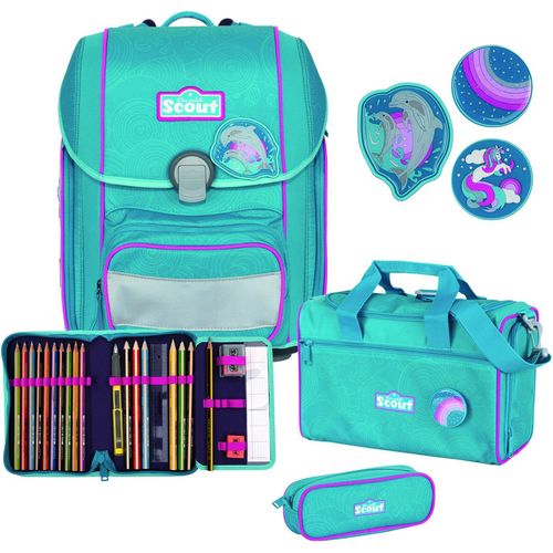 Scout Scout Genius - Schulranzen Set 4tlg.
