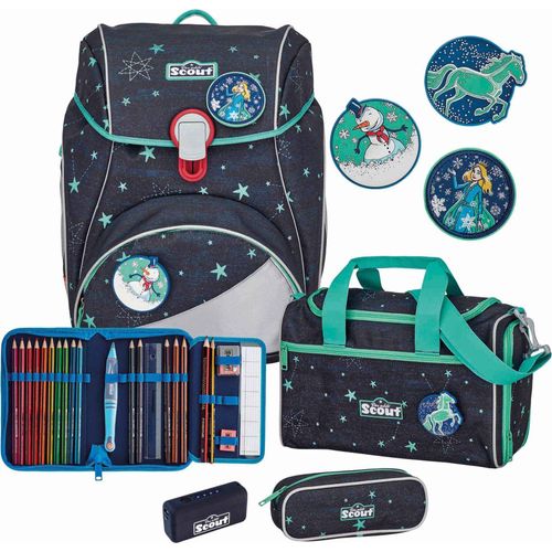 Scout Scout Alpha Exklusiv DIN LED - Schulranzen Set 4tlg.