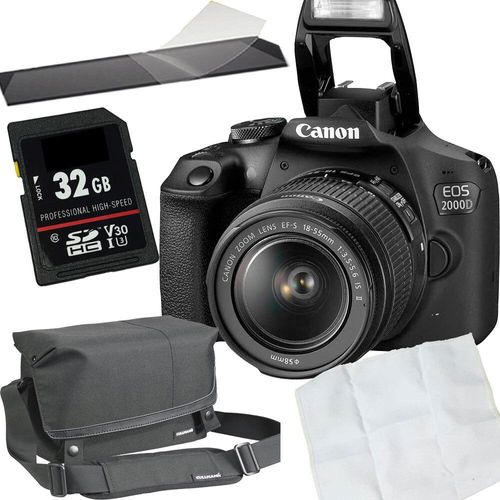 1A PHOTO PORST »Canon EOS 2000D+EF-S 18-55mm schwarz Set Angebot«
