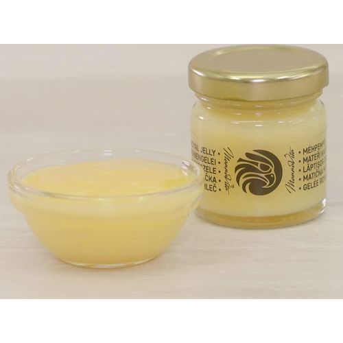 NATURAL FOOD Gelée Royale - Roher Royal Jelly - 2,2% 10-HDA - Bienenmilch - Nahrung der Bienenkönigin - Stärkung des Körpers - 225g