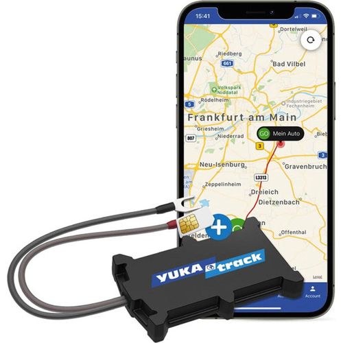 GPS Tracker easyWire Ortungssystem Echtzeit Auto Tracking inkl. SIM-Karte Ortung App Tracker für Auto, Motorrad, LKW, Wohnwagen, Wohnmobil
