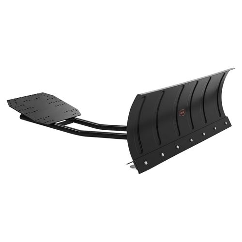 VEVOR Schneeschild, 1220x385 mm Universal-Schneepflug, Höhe & Links-Rechts verstellbar, Räumschild, Stahl-Schneeschieber, 3 Montageoptionen