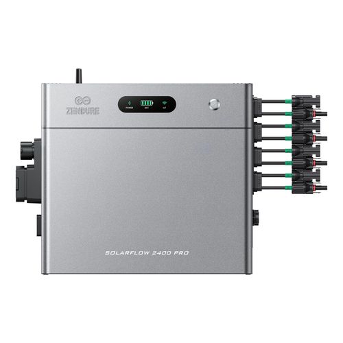 Zendure SolarFlow 2400 Pro Balkonkraftwerk mit Speicher 2,4–16,8 kWh & 2400 W AC Leistung