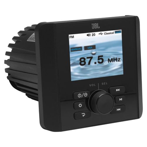 JBL JAM5000N HEADUNIT | 2,8-Zoll-Marine-Audio-Hauptgerät mit TFT-Farbdisplay