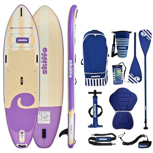 Skiffo Rivage Parma 11.0 SUP Board aufblasbar 2in1 Paddle Kajak Set 335x86x15cm