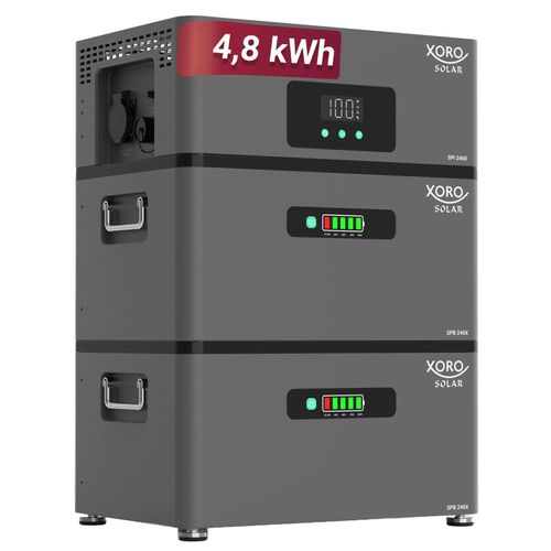 XORO SOLAR ATLAS-E 4.8 kWh Stromspeicher - Erweiterbar bis 12 kWh, AC-gekoppelt