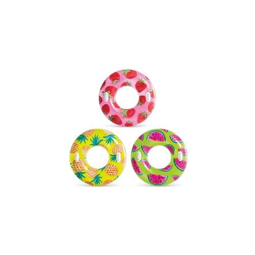 Intex Tropical Fruit Schwimmreifen, 3 sort., 107 cm