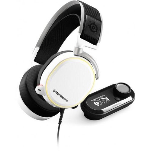 Kopfhörer steelseries - arctis pro + gamedac weiß(61454)