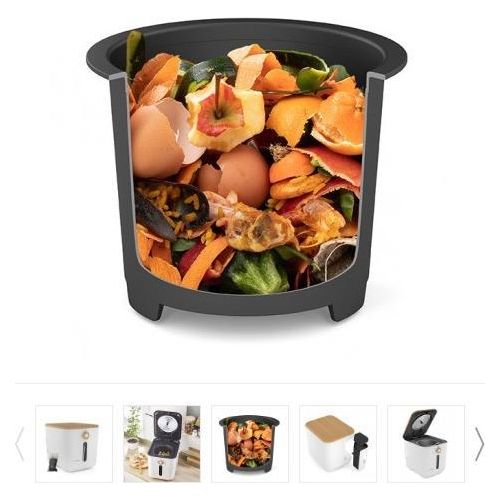 Bioabfall-reduzierbehälter 3l weiß Riviera & bar MTD510