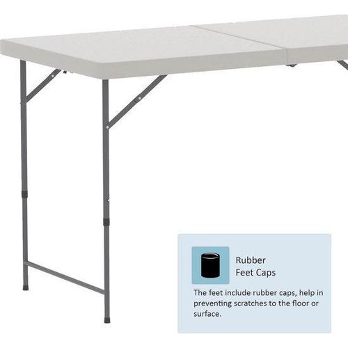 Famanu Klapptisch extrem robust - ideal für Veranstaltungen - 122 cm - mit Traggriff