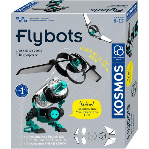 Modellbausatz KOSMOS "Flybots", bunt, Modellbausätze, Kinder, Modellbausatz