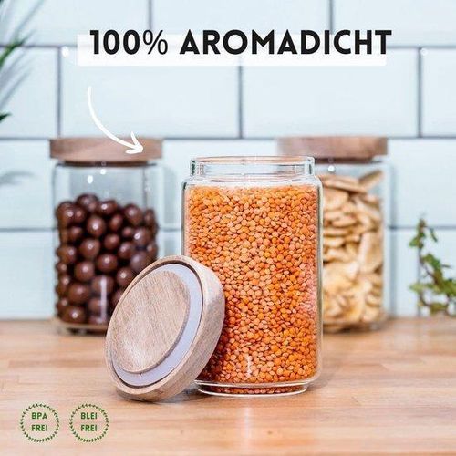 Luftdichte Vorratskisten – Küchen Vorratsbehälter - Verschließbare Vorratsboxen