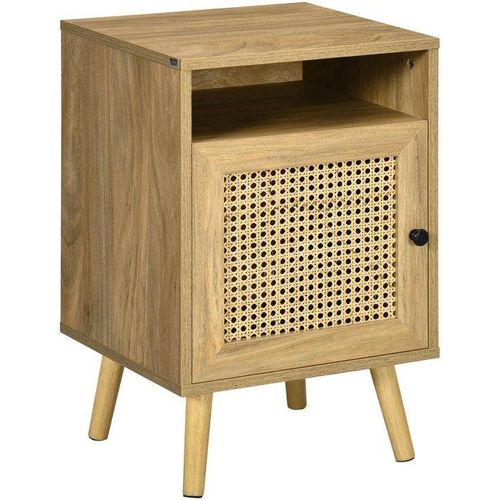 Schreibtischlampe - Vintage - Holz - Kasttür - Nisdesign