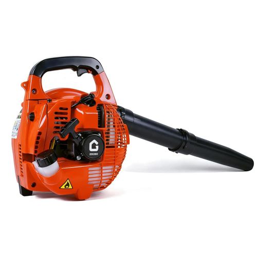 Laubbläser - Benzin-Handgerät - 28 cm³, 490 CFM, 280 mph, 1,1 PS, Leicht 4,3 kg, Schnellstart - Orange